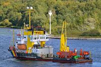 SCHARHÖRN (IMO 7349455) am 02.10.2024 in der Kieler Förde