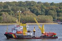 SCHARHÖRN (IMO 7349455) am 02.10.2024 in der Kieler Förde