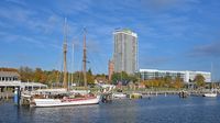 Segelschiff NORDLYSET am 23.10.2024 in Lübeck-Travemünde