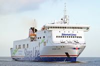 STENA LIVIA (Stena Line, IMO 9420423) am 23.10.2024 in der Ostsee vor Lübeck-Travemünde