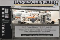 Stand der HANSESCHIFFFAHRT in Lübeck Travemünde. Aufnahme vom 31.10.2024