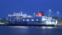 STENA FLAVIA (IMO 9417919) am 31.10.2024 in Lübeck-Travemünde