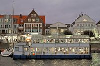 Travemünde am frühen Abend des 31.10.2024