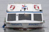 Fahrgastschiff WAKENITZ am 03.11.2024 auf der Wakenitz unweit der Moltkebrücke Lübeck