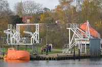 Bei der Schleswig Holsteinischen Seemannsschule. Travemünde Priwall 14.11.2024