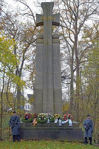 Beim Ehrenhain Bad Schwartau. Volkstrauertag 17.11.2024