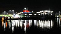 STENA FLAVIA (IMO 9417919) am Abend des 14.11.2024 in Lübeck-Travemünde