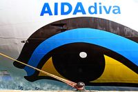 AIDAdiva in Cadiz 10.12.2024