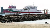 Fuerteventura Puerto del Rosario 14.12.2024. AL ANDALUS EXPRESS beim Verlassen des Hafens