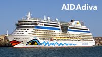 AIDAdiva am 18.12.2024 in Cartagena