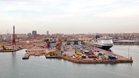 CIUDAD DE BARCELONA (IMO 9506289) am 19.12.2024 im Hafen von Valencia