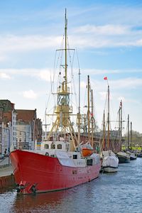 Feuerschiff FEHMARNBELT am 11.01.2025 in Lübeck