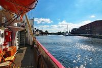 Blick vom Feuerschiff FEHMARNBELT - Lübeck, 21.06.2020