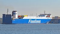 FINNPULP (Finnlines, IMO 9212644) am 06.10.2018 in Lübeck