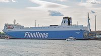 FINNPULP (Finnlines, IMO 9212644) am 21.08.2021 in Lübeck-Travemünde
