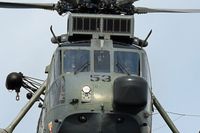 Hubschrauber Bundeswehr Marine 89+53 am 20.9.2018 über Lübeck-Travemünde
