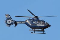 Hubschrauber Bundespolizei D-HVBC am 16.9.2018 über Lübeck-Travemünde