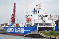 EXPORTER (IMO 8820860), Holmen Carrier, am 06.07.2019 in Lübeck