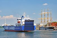 SHIPPER (Holmen Carrier, IMO 8911748) am 17.06.2021 in Lübeck-Travemünde