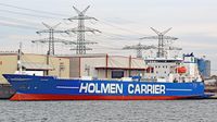 SHIPPER (Holmen Carrier, IMO 8911748) am 11.01.2020 in Lübeck