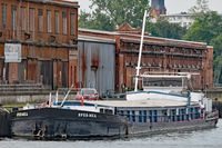 GMS / Binnenschiff SPES-MEA (ENI: 01823307) am 20.7.2019 im Hafen von Lübeck