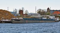 Gütermotorschiff (GMS) / Binnenschiff ZANDER (ENI 04012740) am 19.04.2020 in Lübeck