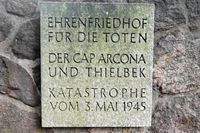 Gedenkstätte für die CAP ARCONA-Opfer - bei Sierksdorf, 13.09.2020