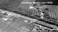 Forsthaus in Lübeck-Wesloe um 1970