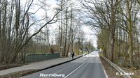 An der ehemaligen Grenze zwischen Herrnburg und Lübeck 06.03.2022