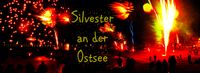 Silvester-Feuerwerk am Strand in Haffkrug 01.01.2019