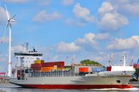 Containerschiff BIANCA RAMBOW (IMO 9297591) am 26.05.2020 im Hafen von Hamburg