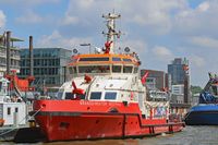 Feuerlöschboot BRANDDIREKTOR WESTPHAL am 26.05.2020 im Hafen von Hamburg