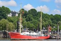 Feuerschiff ELBE 3 am 26.05.2020 im Hafen von Hamburg