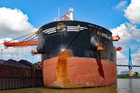 Bulk Carrier SSI EXCELLENT (IMO 9693757) am 26.05.2020 im Hafen von Hamburg