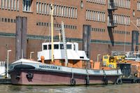 Wasserboot HADERSLEBEN am 26.05.2020 im Hafen von Hamburg
