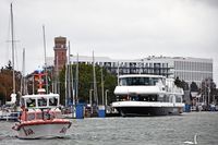 ERICH KOSCHUBS am 20.10.2023 im Hafen von Lübeck-Travemünde