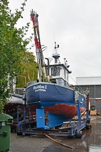 Lübeck-Travemünde 20.10.2023. Fischereifahrzeug TRA 44 ROBBE I