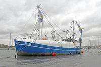 Lübeck-Travemünde 20.10.2023. Fischereifahrzeug TRA 10 HANSEAT