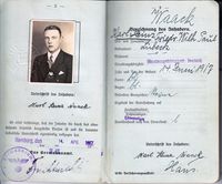 Seefahrtsbuch für Karl-Heinz Waack