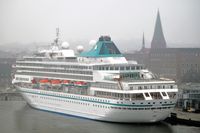 AMERA, Passenger (Cruise) Ship, IMO 8700280, am 14.02.2024 in Kiel