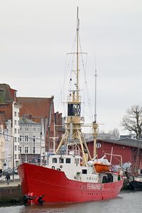 Feuerschiff FEHMARNBELT am 17.02.2024 in Lübeck