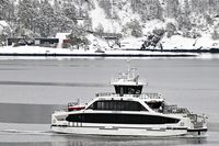 OSLOFJORD V am 13.02.2024 im Oslofjord