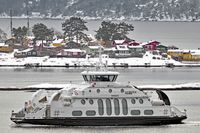 PRINSEN am 13.02.2024 im Oslofjord unweit von Oslo