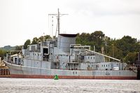 Ex KÖLN am 13.07.2019 bei Neustadt/Holstein. Das Schiff war von 1961 bis 1982 als Fregatte der Bundesmarine im Einsatz (Typschiff der Klasse F 120, auch als 