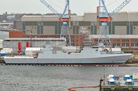 Kriegsschiff-Neubau am 09.02.2020 in Kiel