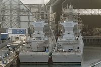 Kriegsschiff-Neubauten am 23.08.2020 in Kiel