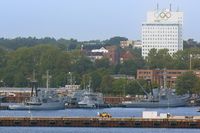 Deutsche Marineschiffe am 23.08.2020 in Kiel