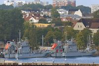 Deutsche Marineschiffe am 23.08.2020 in Kiel