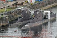 U-Boot S 196 (U 17) und S 194 ( U15) am 19.07.2021 in Kiel