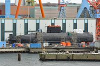 U-Boot in Kiel am 09.02.2020